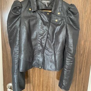 Jacket with the back out